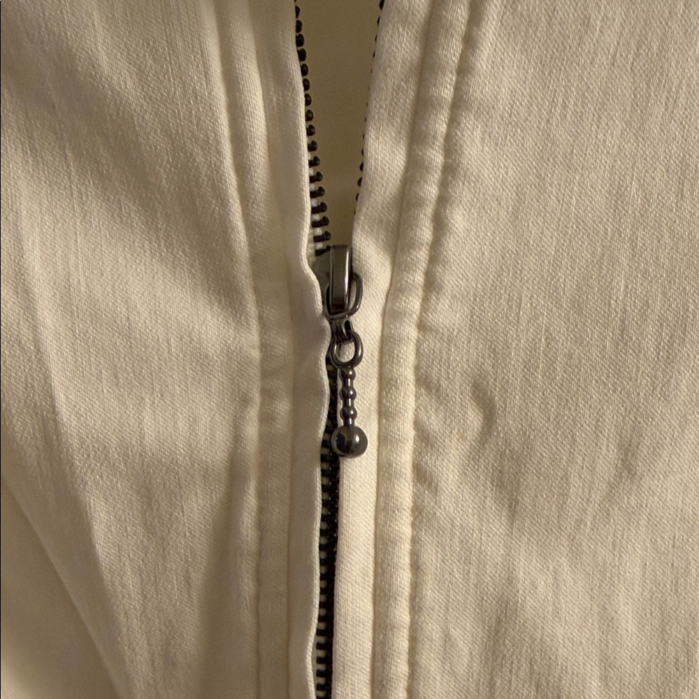 Silence + Noice White Zip Jacket - Picture 4 of 9